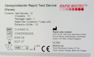 Швидкий тест для визначення кампілобактерій