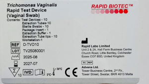 Швидкий тест для визначення антигену до Trichomonas Vaginalis