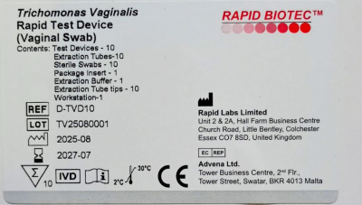 Швидкий тест для визначення антигену до Trichomonas Vaginalis
